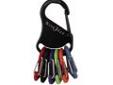 "
Nite Ize KRK-03-01 Key Rack Black/Plastic S-Biners
The Nite Ize KeyRack is as functional as it is compact, versatile as it is simple, and useful as it is (for lack of a better word) cool-looking. Its high quality stainless steel carabiner clip has a