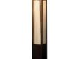 The Kichler Lighting 15392OZ Zen Garden Bollard 12-Volt Path and Spread Light has a minimal, arts and crafts design that combines with Far Eastern style and offers soft light with good spread for illuminating paths and walkways. Asian culture stresses a