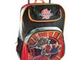 Kid's Bakugan Backpack - Red Best Deals !
Kid's Bakugan Backpack - Red
Â Best Deals !
Product Details :
Shell Material Polyester. Frame Material: Plastic. Exterior Features: Mesh Pocket, Front Zip Pocket, Padded Shoulder Strap, Adjustable Strap, Rolling.