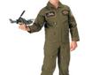 Kids Flight suits - Great for Halloween Costume or Play time
Location: CA
Go to http://www.aviationgiftsbyruth.com/ to order this Top Gun Flight Suit with insignia. Made of poly/cotton and very durable. Two-way zipper, leg zippers, adjustable waist and