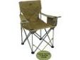 "
Alps Mountaineering 8140314 King Kong Chair Khaki
The King Kong is pure luxury. It has a sturdy powder coated steel frame with 600D polyester fabric â¦ quality you can count on and that will last a lifetime - we guarantee it. And the King Kong holds up