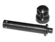 KNS Precision AR15 Push Button Pivot Pin with Sling Mount .250". This pivot pin has a spring loaded push button. When pushed, the stainless steel keeper pins retract for easy pin removal. Once the pin is in place, simply push the button and slide the stud