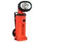 "
Streamlight 90757 Knucklehead Light Spot w/120V AC, 12V DC, Orange
The Streamlight Knucklehead Spot Flashlight, Orange, with Clip is an upright rechargeable light that can be hand-carried or set down on any flat surface to provide a fixed light, with an