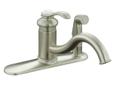 Ergonomic curves make this single-control Fairfax faucet easy to clean and easy to use. This ADA-compliant, all-metal faucet features a high-temperature limit stop that allows you to preset a maximum temperature to prevent scalding, as well as temperature