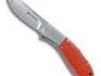 "
Columbia River 2841 Kommer 2-Shot, Orange Handle Folder, Polished, Blister Pack
The Kommer 2-ShotÂ® Skinner is available as a fixed blade hunting knife, and now as the new, perfectly sized, lockback folder. This folding hunting knife features a mirror