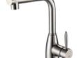 Update the look of your kitchen with this multi-functional Kraus pull-out faucet. Kraus kitchen faucet blends quality and durability with elegance and style. Faucet features 100-percent solid stainless steel construction. Supreme-satin stainless steel