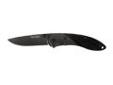 "
Kershaw 3700X Kurai - Carbon Fiber Folder Black Clam
Style enough for dress, tough enough for everyday
In some cases, small is beautiful. The Kershaw Kurai is one of those cases.
This awesome little pocketknife has a 2 1/2-inch blade, but packs a lot of