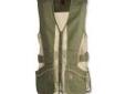 "
Browning 3050675403 Lady Mesh Vest, Sage/Pink Large
Browning Sporter II Shooting Vest For Her - Sage/Tan/Pink
Features:
- Twill full-length shooting patch
- Mesh body for ventilation
- Two-way front zipper
- Four large front shell pockets
- Bar tacks at