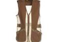 Browning 3050683801 Lady Sahara Brown/Leopard Vest Small
Browning Sahara Shooting Vest For Her - Brown/Leopard
Features:
- Fun and stylish safari print with accent colors
- 100% cotton twill full-length shooting patches on right and left shoulders with