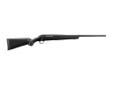 Ruger American, 270 Winchester 22" Barrel 4 Rounds, Black Specifications: - Caliber: 270 Winchester - Barrel Length: 22" - Capacity: 4 Rounds - Stock: Black Composite - Finish: Matte Black - Sights: None-Bases Supplied - Weight: 6.25 lbs. - Overall