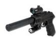 "
Gamo 611138354 P-25 Blowback Tacticl Pistol.177
The P25 Blowback Tactical CO2 powered air pistol is equipped with the Blowback feature. This innovative technique provides a realistic action and an authentic look and feel utilizing a small portion of air