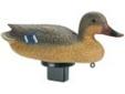 "
Lucky Duck (by Expedite) 21-53708-4 Quiver Duck Hen
Quiver Duck Hen
Features:
- What makes these stand out from the rest is our built-in quiver magnet to add those ripples and motion.
- Weighted keel with waterproof quiver mount.
- Requires 2 AA