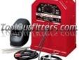 "
Lincoln Electric Welders K1170 LEWK1170 AC 225 Stick Welder
Features and Benefits:
Easy to operate, traditional design 230 volt arc welder providing full range 40-225 amp selector switch
Amp selector switch quickly sets welding current - easy to