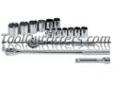 "
S K Hand Tools 4116-6 SKT4116-6 16 Piece 1/2"" Drive 6 Point Fractional Socket Set
Features and Benefits:
SuperKromeÂ® finish provides long life and maximum corrosion resistance
SureGripÂ® hex design drives the side of the fastener, not the corner