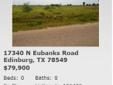 Great location easy access of Montecristo. Ideal for home with acreage or farmland or development.
*Click here for more details
Contact Alma Ruiz, REALTORÂ® with Keller Williams Realty RGV today for a viewing of this home.