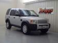 Briggs Buick GMC
2312 Stag Hill Road, Manhattan, Kansas 66502 -- 800-768-6707
2005 Land Rover Lr3 SE Sport Utility 4D Pre-Owned
800-768-6707
Price: Call for Price
Description:
Â 
WOW YOU WANT TO TALK ABOUT RARE. Come and get it 2005 Land Rover. This baby