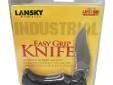 Lansky's EasyGrip lock back knife sports a 420 stainless steel blade with non-reflecting matte finish. Equipped with thumb posts for ambidextrous easy opening. The rugged EasyGrip knife boasts a rubberized grip that resists slipping during use, even when