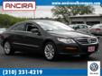 Ancira Volkswagen
2012 Volkswagen CC Sport
Asking Price $20,998
Contact The Internet Department at (210) 231-4219 for more information!
2012 Volkswagen CC Sport
Price:
$20,998
Engine:
2.0L 4 cyls
Color:
Urano Gray
StockÂ #:
V206452A
Transmission:
Automatic