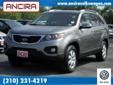 Ancira Volkswagen
2011 Kia Sorento Base
Asking Price $19,998
Contact The Internet Department at (210) 231-4219 for more information!
2011 Kia Sorento Base
Price:
$19,998
Engine:
2.4L 4 cyls
Color:
Bright Silver
StockÂ #:
V083021A
Transmission:
Manual