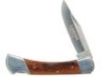 "
Lansky Sharpeners LKN015 Large Lockback
Lansky's classic lock back knife made with 420 stainless steel blade, bolsters and pins and highlighted by polished laminated hardwood scales. Includes durable, reinforced, ballistic nylon sheath with snap