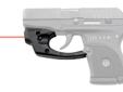 CenterFire for Ruger LCPFeatures:- Red laser with constant beam - Custom designed to fit the Ruger LCPÂ® - Mounts to the frame without changing out parts or altering your weapon - Sits just under the bore for highest accuracy and prevents your finger from