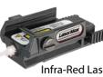 This rail mounted(most 1913 and Weaver style rails on pistols, carbines, rifles, ect...), Infra-Red laser beam is only visible through night vision devices.The Uni-IR is the smallest and most lightweight IR laser available. It requires just 1.75? of any