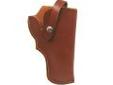 "
Hunter Company 1140-000-111500 Leather Belt Holster Smith&Wesson Model 500 4"" Right Hand
Leather Belt Holster
- Vegetable Tanned Chestnut Tan Color
- Durable Nylon Stitching
- Made of Top Grain Leather
- Snap-off Belt Loop
- Use with Hunter's Buscadero