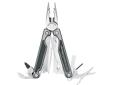 Leatherman Charge TTI Multi Tool w/Pliers/Scissors/Clip Point Blade/Saw & More The Charge TTi features a cutting hook, scissors, outside accessible blades, bit drivers, crimpers and more. Charge AL includes scissors, bit drivers, diamond coated files and