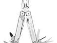 Leatherman Wave Multi-tool Pliers 830040
The most popular full-size Leatherman tool is now better than ever. Larger knives, stronger pliers, longer wire cutters and all-locking blades make the new Wave an essential piece of equipment for most any job or