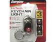"
Energizer HTKC2BUBP LED High Tech Keychain Light
Hi-Tech LED Keychain Light
- High Visibility White Light
- Sleek lightweight body
- Impact Resistant
- Compact Design
- 3 Modes: High Beam, Low Beam, Flash(Strobe)
- Includes 2 CR2016 Lithium Coin Cell