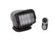 "
GoLight 30514 LED Stryker Wireless HandHeld Remote Black
The GoLight model GL79514 RadioRay LED Portable Remote Control Searchlight provides and brilliant 200,000 Candela peak beam intensity and draws only three amps. The LEDS have a 50,000 hour life