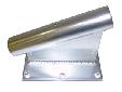 AL7001CRThe AL7001CR (1-3/8"ID) is the solution for boats with a tower or when a lower angle is desired. It has a slightly larger footprint (4"x 7"). Ruggedly constructed from marine grade anodized aluminum. It can be easily attached above or below the