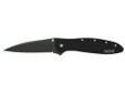 "
Kershaw 1660CKT Leek Black
Steel: 440A Stainless Steel tungsten DLC coated
Handle: 410 Stainless Steel tungsten DLC coated
Blade: 3""
Closed: 4""
Weight: 3.1oz"Price: $49.68
Source: http://www.sportsmanstooloutfitters.com/leek-black.html