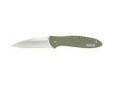 "
Kershaw 1660OL Leek Olive Drab, Box
Olive drab your color? Then here's your Leek
There are lots of very good reasons the Leek is one of the most popular Kershaws. For one thing, the slim blade is remarkably versatile. This modified drop-point blade