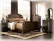 Contact the seller
Millennium Leighton B577-Set4, The rich finish and elegant details of the " Traditional Classics Cherry Stained Finish" bedroom collection features a sophisticated traditional style that is sure to enhance the beauty and style of any