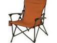 "
Alps Mountaineering 8151005 Leisure Chair Rust
The name of this chair couldn't be more fitting! When you have time free from the demands of work, want to rest, enjoy hobbies or sports, or just sit around the campfire, the Leisure Chair is going to be a