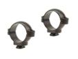 Leupold 1" Dual-Dovetail Rings Matte Low These solid steel rings fit any Dual-Dovetail Base, providing a classic, low-profile mount for your scope. The Dovetail connections at both the front and rear provide a solid mounting platform.Specifications:Color: