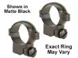 Leupold designed these ring mounts in various sizes so you can mount any Leupold scope on a Ruger #1, M77, or 77/22 rifle. Machined from solid steel for critical tolerances and all around good looks, Leupold Ring mounts offer greater mounting flexibility