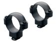 These solid steel rings fit any Dual-Dovetail Base, providing a classic, low-profile mount for your scope. The Dovetail connections at both the front and rear provide a solid mounting platform.Specifications:Color: Matte BlackHeight: High
Manufacturer: