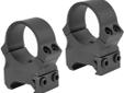 Leupold PRW Permanent Weaver-Style Scope Rings, 1" High - Matte. Leupold PRW Scope Rings are every bit as rugged and dependable as the Leupold optics they're intended to secure. Leupold PRW Rings Offer Permanent Cross-Slot Stability. They secure to the