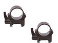 Leupold QRW Quick Release Scope Rings, Picatinny Mount, 1" Medium - Matte. Leupold QRW (Quick Release Weaver) rings use an adjustable double-lever mechanism to lock the rings securely into the base. You simply rotate the levers to achieve a lock. The
