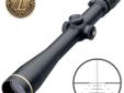 Leupold VX-3 6.5-20x40mm Long Range Riflescope, Varmint Hunter Reticle - Matte. Ingrained with the thrill of the hunt, the new VX-3 drastically improves optical performance, mechanical function, and durability. WeÃ¯Â¿Â½__ve pushed it to the limit, so you can