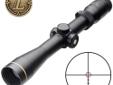 Leupold VX-R 3-9x40, Illuminated FireDot Ballistic Reticle - Matte. What happens when you combine a state of the art illumination system with the exclusive FireDot Reticle? You get the VX-R only from Leupold, America's Optics Authority. Sleek design with