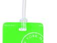 Fashion Luggage Tag-Make a bold statement-Stands out-Brightly colored luggage tag-Fits a standard business card-Green
Manufacturer: Lewis N. Clark
Model: 7470GRN
Condition: New
Availability: In Stock
Source: