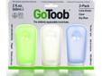 GoToob, the civilized, smart, squeezable travel tube.- 3 Pack- Clear, Green, Blue- 2 oz.
Manufacturer: Lewis N. Clark
Model: HG0184
Condition: New
Availability: In Stock
Source: