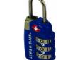 Travel Sentry Combo LockFeatures:- 3 dial combination lock- Color Blue- Accepted and recognized by the transportation security administration- Made in Taiwan
Manufacturer: Lewis N. Clark
Model: TSA23BLU
Condition: New
Price: $4.16
Availability: In Stock