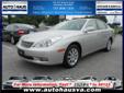 Auto Haus
101 Greene Drive, Â  Yorktown, VA, US -23692Â  -- 888-285-0937
2002 Lexus ES 300
HIGHLINE GERMAN IMPORTS our Specialty
Call For Price
Beck Authorized Dealer Call Jon Barker at 888-285-0937 
888-285-0937
About Us:
Â 
Auto Haus, Virginia's premier