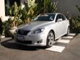 Lexus of Santa Monica
1502 Santa Monica Blvd, Â  Santa Monica , CA, US -90404Â  -- 888-288-1264
2009 Lexus IS 250 4dr Sport Sdn Auto RWD
Low mileage
Call For Price
Ask for Kevin Stearns, Pre-Owned Director to take advantage of internet special pricing!