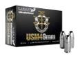 Liberty Ultra Defense Ammunition, 9mm +P, 50Gr Hollow Point - 20 Rounds. The 9mm Ultra Defense Ammunition delivers a 50 grain bullet with a velocity greater than 2000 fps with over 450 fpe in kinetic energy. This technological improvement significantly