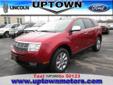 Uptown Ford Lincoln Mercury
2111 North Mayfair Rd., Milwaukee, Wisconsin 53226 -- 877-248-0738
2009 Lincoln MKX AWD - 49 Pre-Owned
877-248-0738
Price: $28,995
Financing available
Click Here to View All Photos (16)
Financing available
Description:
Â 